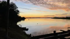 Rio Paraguai perto de Puerto Casado