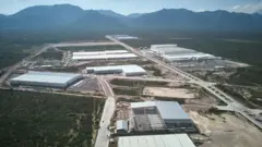Parque industrial en Monterrey