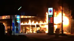 ภาพที่นิฟันดี มาสีละ บันทึกไว้ได้เมื่อคืนนี้