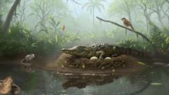 พบหลักฐานจากฟอสซิลอายุ 55 ล้านปี ชี้จระเข้โบราณในออสเตรเลียปีนต้นไม้ได้และกระโดดลงมาล่าเหยื่อ