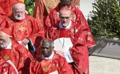 kardinali, vatikan, kardinali na sahrani pape Franje