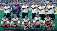 Germany team line-up 1990