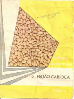 Capa de fôlder que divulgava o novo feijão no início dos anos 1970