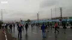 اوج درگیری در سه راه آدران از نمای نزدیک