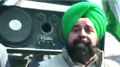 Farmers protest