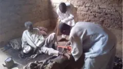 The 55 year old man was allegedly detained for 30 year at home by his family