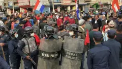विराटनगरमा काङ्ग्रेसको जुलुस