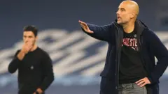 Pep Gaardiyoolaa fi Mikel Artetaa