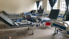 Un centre de quarantaine du coronavirus au Kenya.