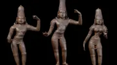 hindu god idols stolen from tamil nadu rescued in london