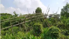 দক্ষিণ রাওগা কেরাতুল কোরআন মাদরাসা সংলগ্ন সাঁকো
