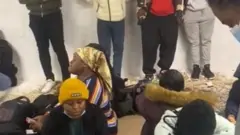 Situation inside bomb shelter