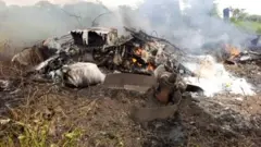 የተከሰከሰው እቃ ጫኝ አውሮፕላን