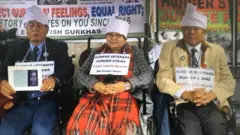 पूर्व ब्रिटिश गोर्खा सैनिक