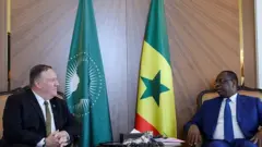 Le Secrétaire d'Etat américain Mike Pompeo a été reçu par le président Macky Sall lors de son séjour officiel de deux jours au Sénégal