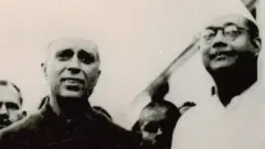 नेहरू के साथ नेताजी सुभाष बोस