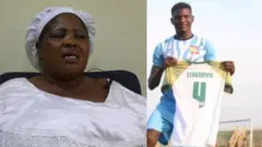 Aworan oloogbe Kazeem ati Iya rẹ