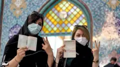گزارش تصویری از انتخابات ریاست جمهوری