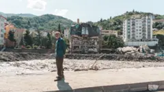 Bozkurt'ta kayıpları arama çalışmaları sürüyor
