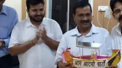 Durgesh and Kejriwal