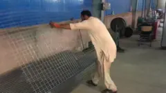 Мозори Шарифдаги сим тўр корхонаси