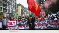 ၇ ဇူလိုင် စစ်အာဏာရှင်စနစ် ကန့်ကွက်ဆန္ဒပြမှုများ