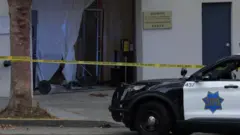 The consulate building has been cordoned off