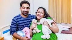 एक साथ 6 बच्चे पाकर ये परिवार ख़ुशी से फूला नहीं समा रहा है.
