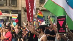 Гейлар байрамида Ўзбекстон байроғи