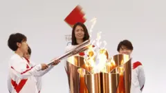 東京奧運火炬接力