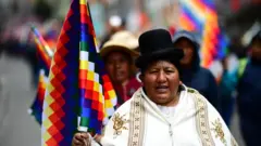 Protestas en Bolivia