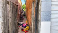 Corredor de acesso à Muvuca