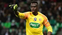 Édouard Mendy, gardien sénégalais - Rennes