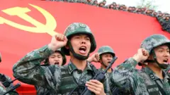 Военный парад в Китае