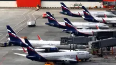 Российские самолеты на приколе