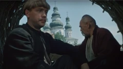 Фрагмент з фільму "Вій" за однойменною повістю Миколи Гоголя з Леонідом Куравльовим