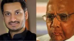 पार्थ पवार-शरद पवार