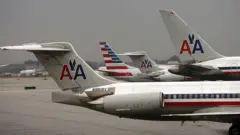 Aviones de American Airlines.