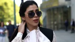 Emma Coronel Aispuro, wife of accused Mexican drug lord Joaquin "El Chapo" Guzman,