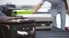 traveling suitcase