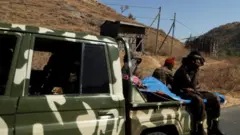 Ingabo za leta ya Ethiopia zafotowe zijya mu gace ka Tigray
