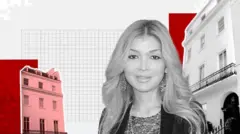Gulnara Karimova dan beberapa gedung yang ia beli di London