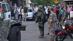 تیم خنثی‌سازی بمب در بیروت