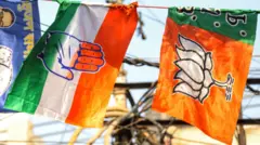 बीजेपी और कांग्रेस