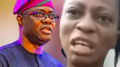 Gomina Seyi Makinde wọ aṣọ buba buluu pẹlu fila