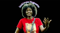 Huguette Izobimpa, umurundikazi yihaye izina m'Ubufaransa, cane cane m'Ububiligi iyo ari kunonosora ubuhanzi - ‘Slam’.  