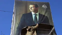 Imagemjogos de cassino da roletaBashar-al Assad na lateraljogos de cassino da roletaum prédiojogos de cassino da roletaDamasco, na Síria