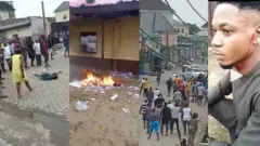 Awọn agbegbe ti wahala ti waye ni Eko