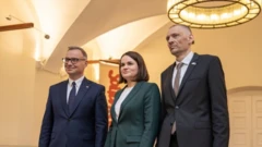 Анджей Дуда, Светлана и Сергей Тихановские