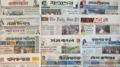 আজ ঢাকা থেকে প্রকাশিত বিভিন্ন সংবাদপত্র